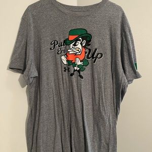 Under Armour leprechaun shirt